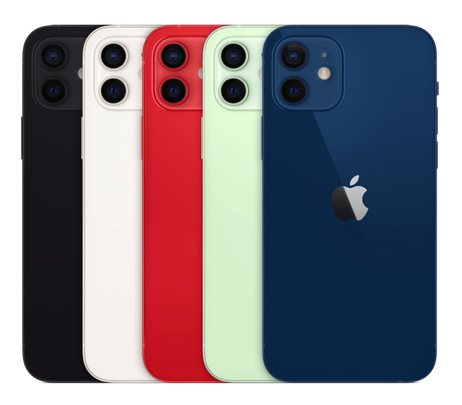 iPhone 12 colors in 5 colors