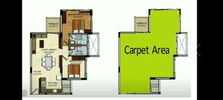 Real estate carpet area