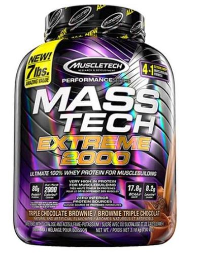 Muscletech Mass Tech Extreme 2000, 7 Lbs