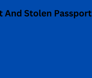 Lost And Stolen Passport USA