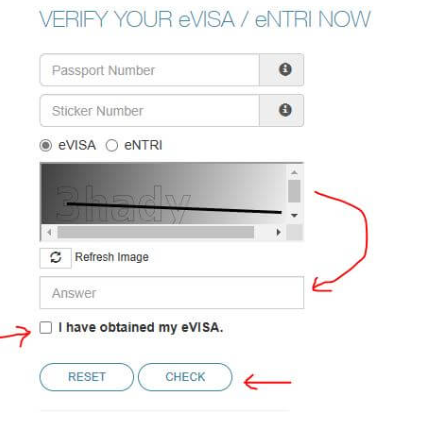 verift  your e visa 