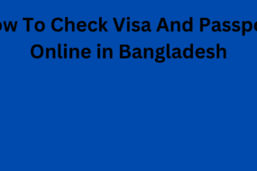 How To Check Visa And Passport Online in Bangladesh
